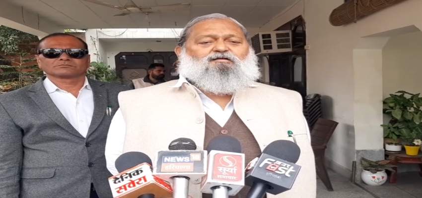 राहुल गांधी के बयान पर अनिल विज का पलटवार, कहा- ये उनकी रहनुमाई कर रहे हैं