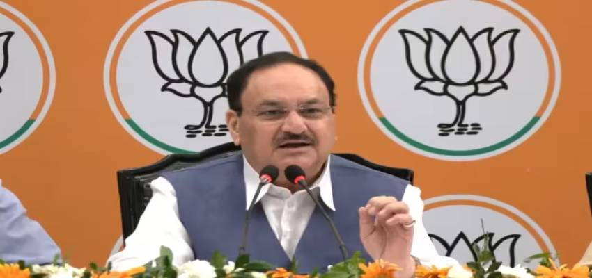 दिल्ली में भाजपा ने जारी किया ‘संकल्प पत्र’, जेपी नड्डा ने महिलाओं को लेकर किया बड़ा ऐलान
