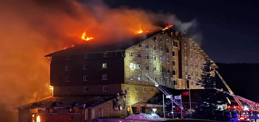 Turkey Fire: तुर्की के स्की रिसॉर्ट में लगी भीषण आग, 66 लोगों की मौत, कई घायल