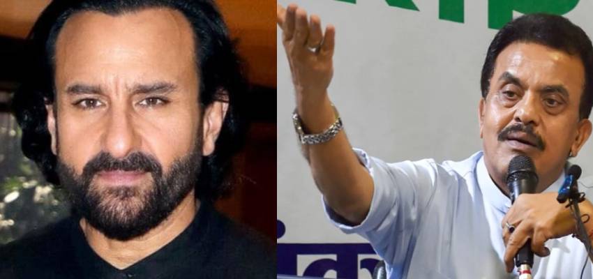 नवाबी स्टाइल में घर पहुंचे सैफ अली खान तो मचा बवाल, शिवसेना नेता संजय निरुपम ने उठाए सवाल