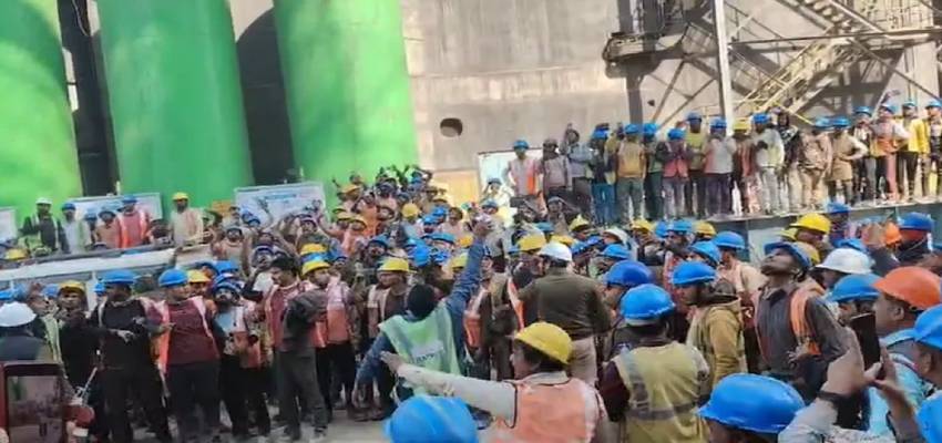 Madhya Pradesh: JK सिमेंट फैक्ट्री में बड़ा हादसा, स्लैब गिरने से दो मजदूरों की हुई मौत