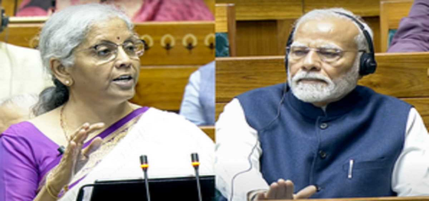 Budget 2025: संसद में वित्त मंत्री को बधाई देने पहुंचे PM मोदी, कहा- हर कोई आपकी तारीफ कर रहा है...