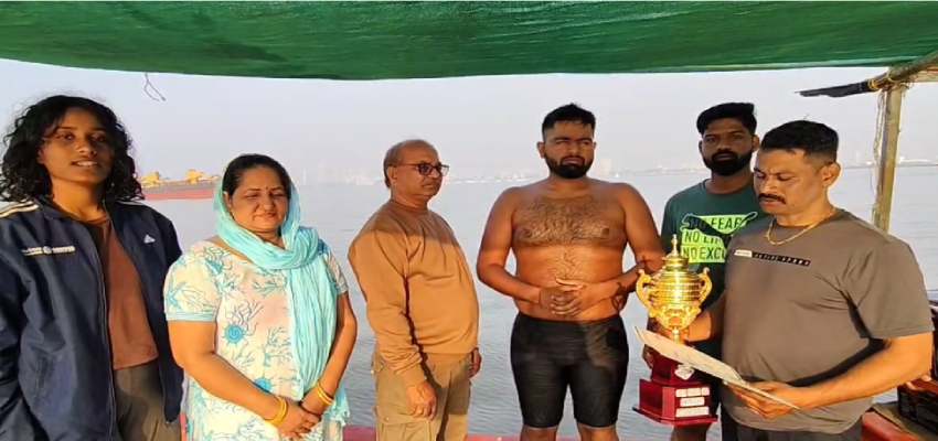 सोनीपत के लड़के ने वर्ल्ड रिकार्ड बनाने के लिए समुंद्र में लगाई छलांग, जानें क्या है पूरा मामला