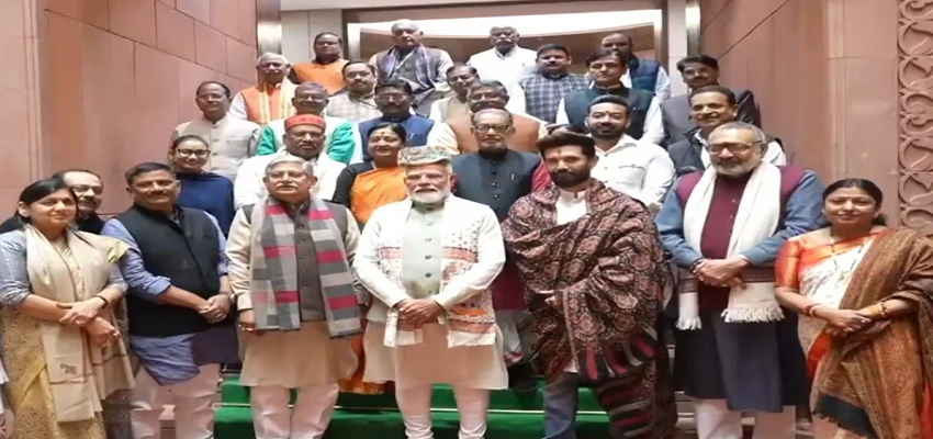 बिहार के NDA सांसदों से मुलाकात में मोदी के साथ ललन सिंह और चिराग, लेकिन मांझी क्यों नहीं थे मौजूद?