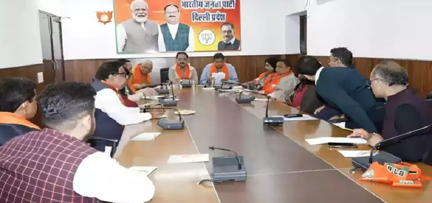दिल्ली सरकार गठन को लेकर बीजेपी में मंथन जारी, CM और टीम में जातिगत समीकरण पर खास फोकस