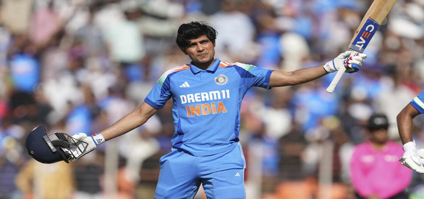 शुभमन गिल का नया कीर्तिमान, वनडे में 2500 रन पूरे करने वाले बने सबसे तेज बल्लेबाज