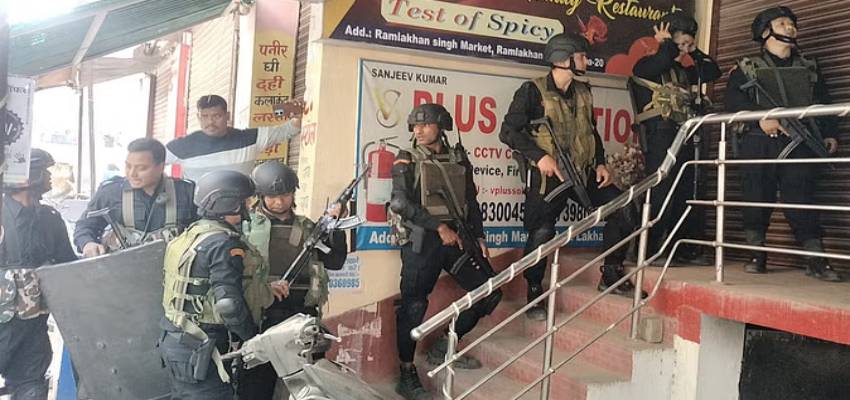 गोलियों की तड़तड़ाहट से थर्राया पटना, कमांडों के पहुंचते ही इतने अपराधियों ने किया सरेंडर