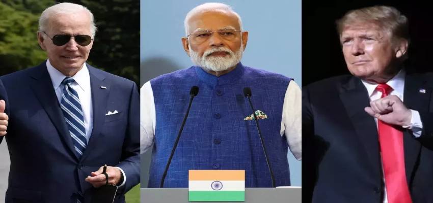 क्या मोदी सरकार को गिराना चाहती थी बाइडन प्रशासन? ट्रंप के दावों से मची राजनीतिक हलचल