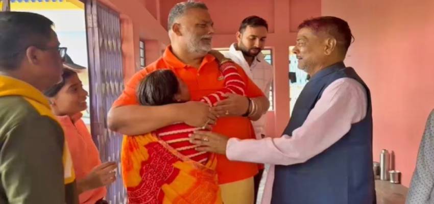 गाजीपुर सड़क हादसे में पप्पू यादव की भतीजी की मौत, फफक कर रो पड़े पूर्णिया सांसद