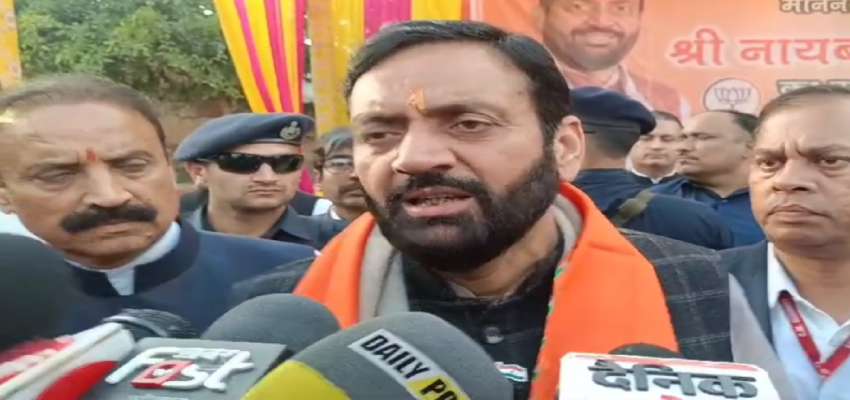 Haryana Nikay Chunav 2025: करनाल में सीएम सैनी ने किया बड़ा दावा, कहा- ट्रिपल इंजन की सरकार यहां काम करेगी