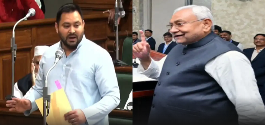 तेजस्वी को नीतीश का करारा जवाब, बोले- तुम्हारे पिता को हम ही बनाए थे मुख्यमंत्री