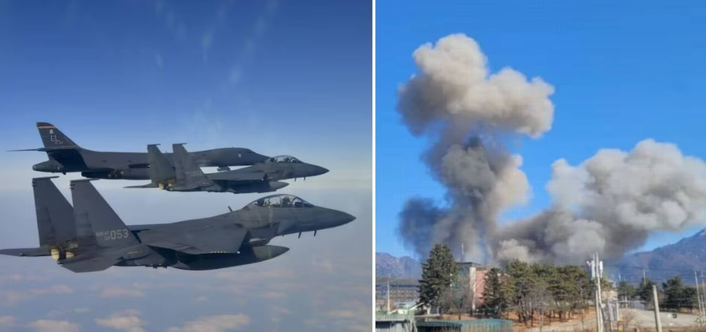 जंग की तैयारी के दौरान अपने ही नागरिकों पर वायुसेना ने बरसाए बम, दो दर्जन से अधिक लोग घायल