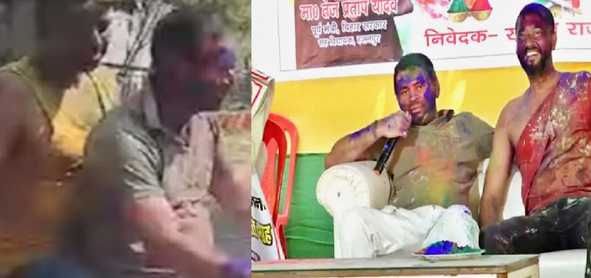 तेज प्रताप के ऑर्डर से नाचने वाले सिपाही पर कार्रवाई, स्कूटी नियम तोड़ने पर विधायक पर भी हुआ ऐक्शन