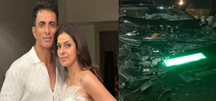 सोनू सूद की पत्नी का हुआ रोड एक्सीडेंट, हाइवे पर ट्रक ने मारी टक्कर