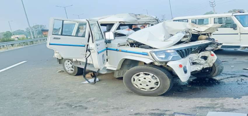 Sirsa Road Accident: सिरसा में दर्दनाक सड़क हादसा, गुजरात पुलिस के तीन जवानों की मौत, 1 घायल
