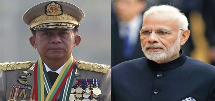PM मोदी ने म्यांमार के सेना प्रमुख से की बात, कहा- मुश्किल घड़ी में पूरा भारत आपके साथ