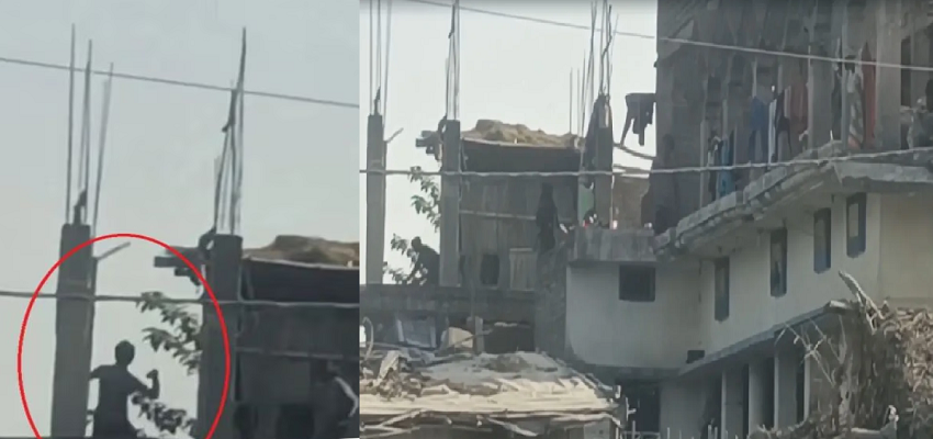 Darbhanga News: दरभंगा में दुर्गा भक्तों पर पथराव, मुस्लिम महिलाएं छत से फेंकती दिखीं पत्थर