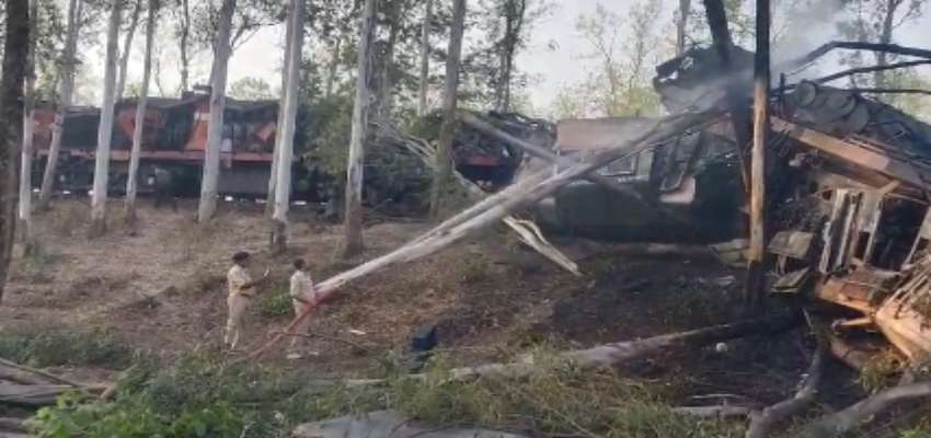 झारखंड के साहिबगंज में दो रेल गाड़ियों में जबरदस्त टक्कर, 3 लोगों की मौत