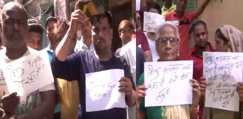 'ये मकान बिकाऊ है',  सीलमपुर में नाबालिग की हत्या के बाद लोगों ने लगाए हिंदू पलायन के पोस्टर