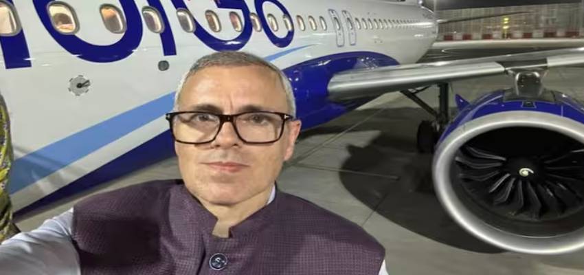 दिल्ली की जगह जयपुर पहुंचे उमर अब्दुल्ला, फ्लाइट के डायवर्ट होने पर आगबबूला हुए J&K के सीएम