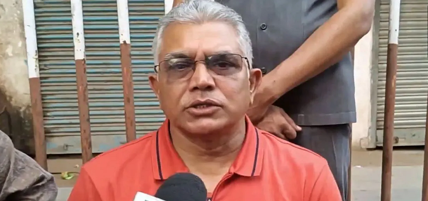 दिलीप घोष का ममता पर सीधा हमला, मुर्शिदाबाद हिंसा पर बोले - जो हो रहा है, ममता की मंज़ूरी से हो रहा है