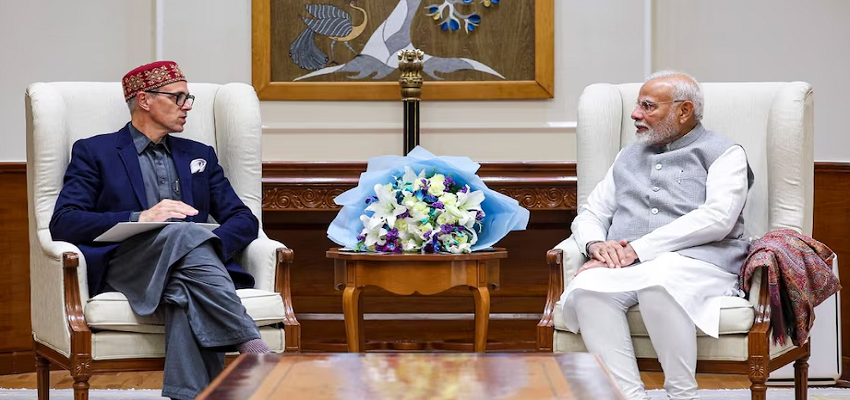 जम्मू-कश्मीर CM उमर अब्दुल्ला ने पहलगाम हमले के बाद पीएम मोदी से की पहली मुलाकात, 30 मिनट तक चली चर्चा