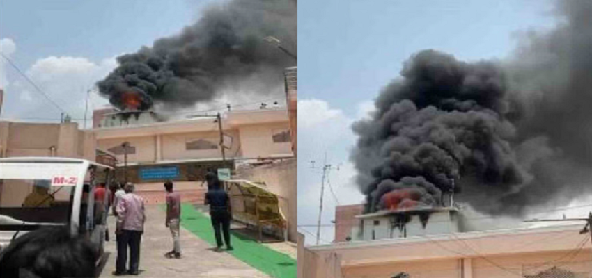 Ujjain Mahakal: उज्जैन में महाकालेश्वर मंदिर के शंख द्वार पर लगी भीषण आग, मौके पर पहुंचीं दमकल की 3 टीमें