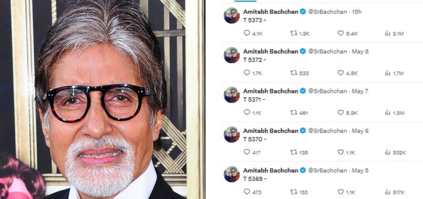 अमिताभ बच्चन की रहस्यमयी पोस्ट्स ने फैंस को किया हैरान , बोलें-कुछ तो बोलिए सर!