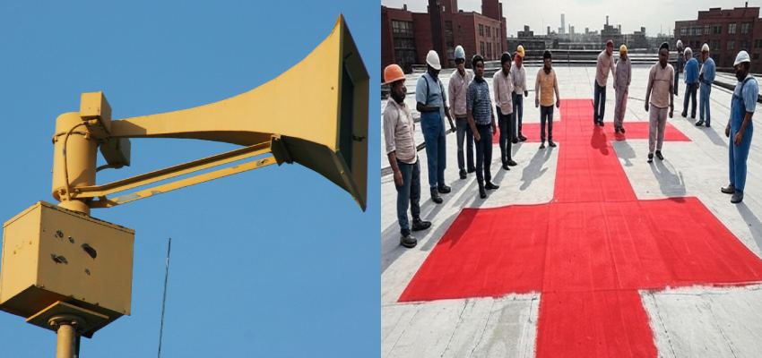भारत-पाक तनाव के बीच दिल्ली के 110 जगहों पर लगाए जाएंगे जंगी सायरन, अस्पतालों की छत पर बनेगा Red Cross