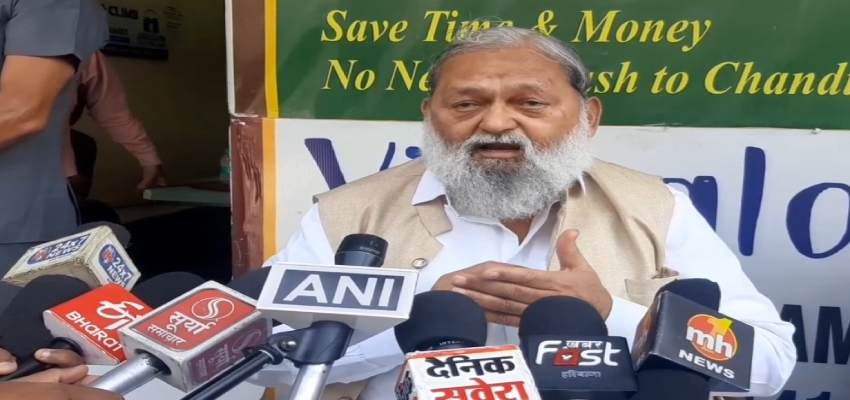 Haryana News: शिमला समझौता के लिए इंदिरा गांधी कभी माफ नहीं किया जा सकता- अनिल विज