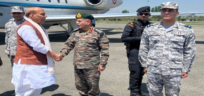 “हमने उनकी छाती पर घाव दिए”, जम्मू-कश्मीर दौरे के दौरान बोले रक्षा मंत्री राजनाथ सिंह