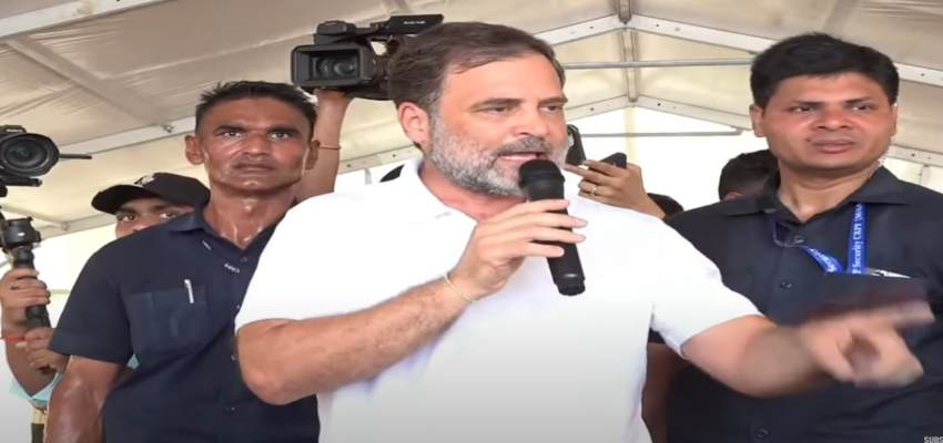 Rahul Gandhi in Darbhanga: ‘वे लोकतंत्र, संविधान और जाति जनगणना के खिलाफ हैं’ बिहार में पीएम मोदी पर बरसे राहुल गांधी