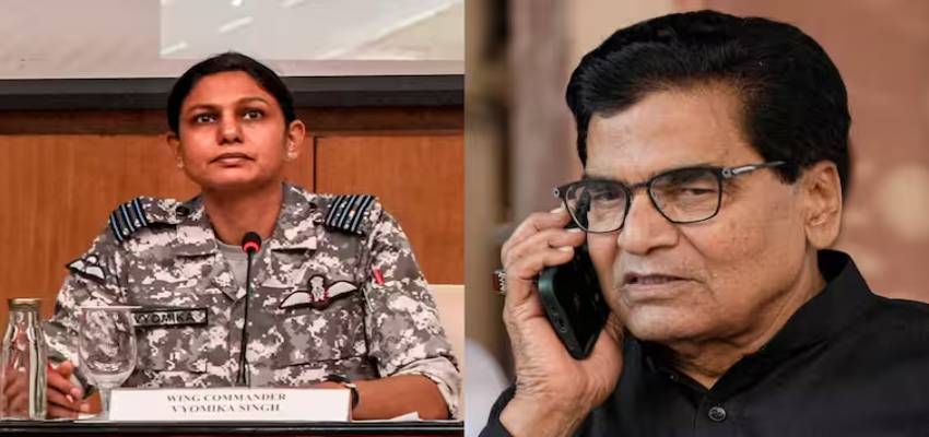 सोफिया कुरैशी के बाद व्योमिका सिंह पर आया विवादित बयान, राम गोपाल यादव ने की जातिसूचक टिप्पणी