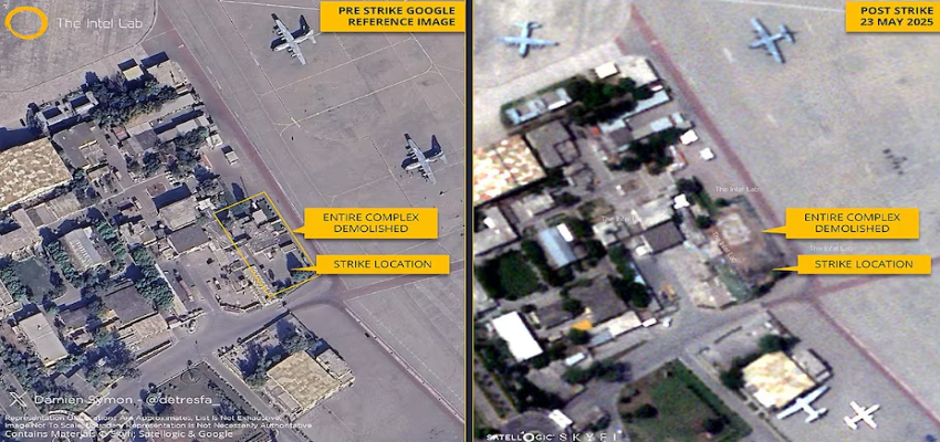 भारत के हमले में PAK सैन्य अड्डा हुआ तबाह! नूर खान और मुरीद एयरबेस की नई तस्वीर आई सामने