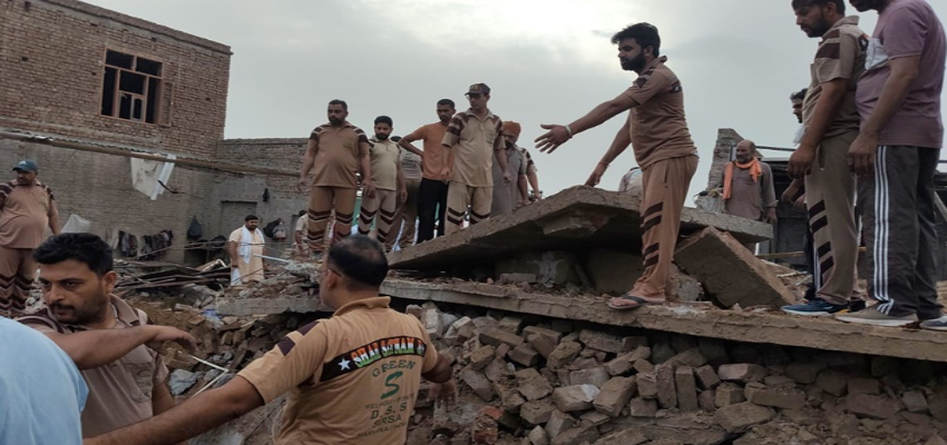 Punjab: सिंघेवाला पटाखा फैक्ट्री में विस्फोट से चार मजदूरों की मौत, 27 घायल