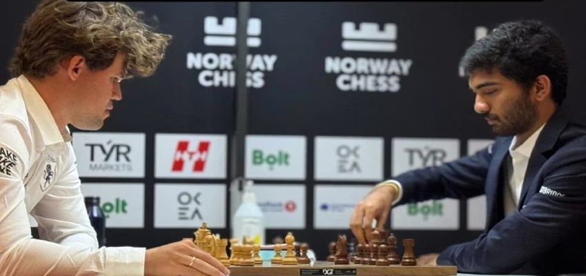 नॉर्वे चेस में डी. गुकेश ने रचा इतिहास, पूर्व वर्ल्ड नंबर-1 कार्लसन को हराकर मचाया तहलका