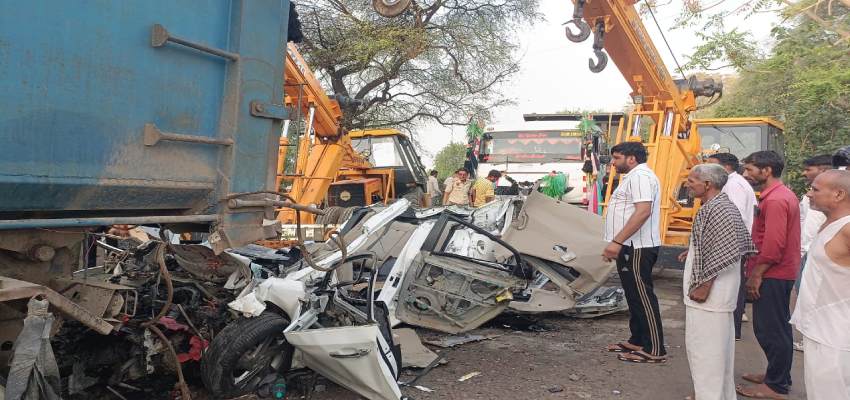 Haryana Road Accident: कनीना में भीषण सड़क हादसा, 4 लोगों की दर्दनाक मौत