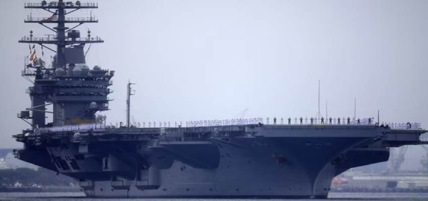 मिडिल ईस्ट की तरफ रवाना हुआ अमेरिका का एयरक्राफ्ट कैरियर, क्या इजरायल-ईरान में जंग हुई तय?