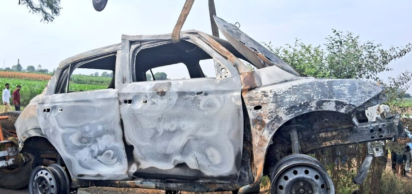 बुलंदशहर में दिल दहलाने वाला हादसा, परिवार के पांच लोग जिंदा जले; 1 गंभीर रूप से घायल