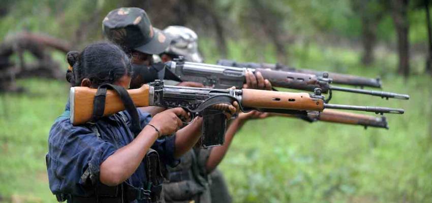 आंध्र-ओडिशा सीमा पर सुरक्षाबलों को बड़ी सफलता, तीन टॉप नक्सली ढेर