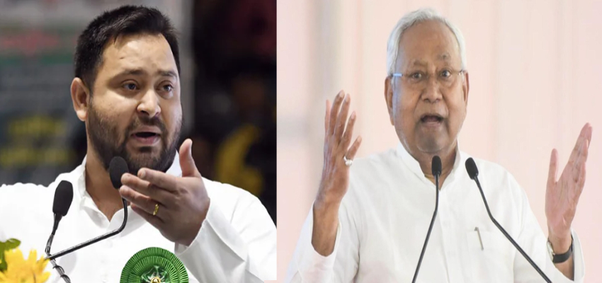 बिहार की सियासत में पेंशन की जंग, नीतीश के दांव पर तेजस्वी का दावा; कहा - उन्होंने हमारी योजनाओं की चोरी की