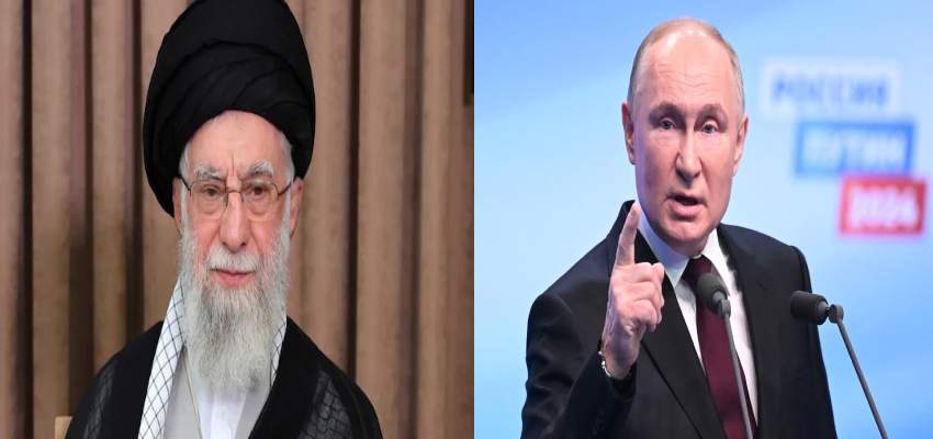 ईरान ने चिट्ठी भेज कर रूस से लगाई मदद की गुहार, पुतिन से मांगा समर्थन