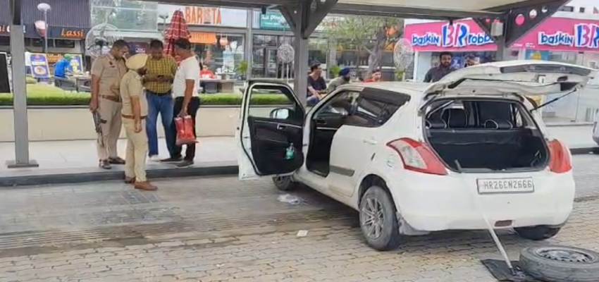 शाहाबाद में नेशनल हाईवे 44 पर एक होटल पर दो बदमाशों ने की ताबड़तोड़ फायरिंग,'कौशल चौधरी' और विदेशी नंबर की पर्ची छोड़कर गए बदमाश