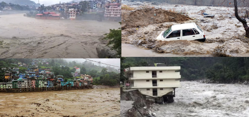 हिमाचल में बारिश का कहर,एक दिन में 11 बादल फटे; 4 फ्लैश फ्लड ने मचाया कोहराम