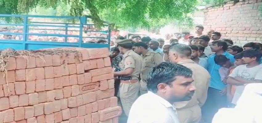 युवक ने गला काटकर पत्नी को उतारा मौत के घाट, फिर खुद सिंदूर पीकर की सुसाइड की कोशिश