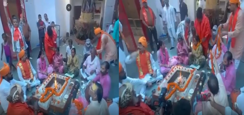 धर्मांतरण के बाद 'घर वापसी', लखनऊ में 12 मुस्लिमों ने इस्लाम छोड़कर अपनाया सनातन धर्म