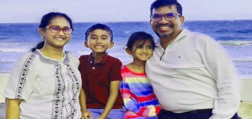 अमेरिका में छुट्टियां मनाने गए पति-पत्नी समेत दो बच्चों की सड़क हादसे में मौत, हैदराबाद का रहने वाला था परिवार