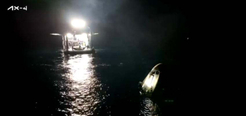 धरती पर हुई शुभांशु शुक्ला की वापसी, कैलिफोर्निया तट पर समंदर में हुई लैंडिंग