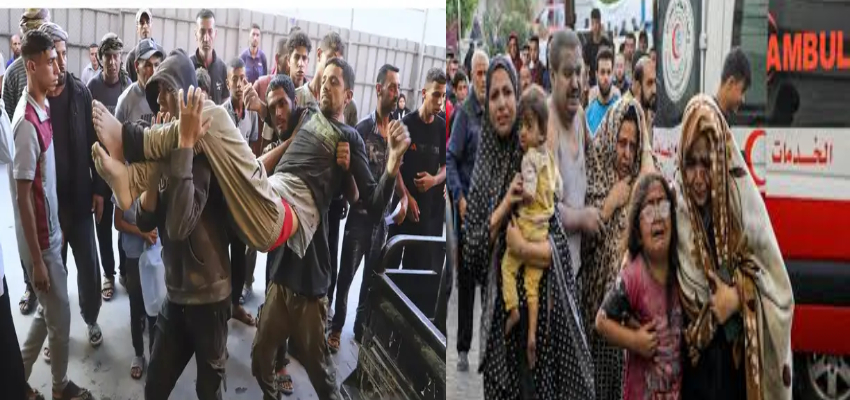 इजरायल की गोलीबारी में 73 फिलिस्तीनियों की मौत, 150 से ज्यादा घायल
