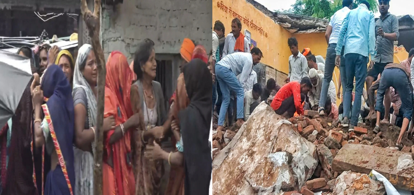 स्कूल की जर्जर छत ने छीन ली आंगन की खुशियां, झालावाड़ हादसे में अपने दोनों बच्चों को खोने वाली मां की पुकार